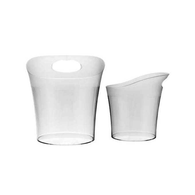 Balde para Gelo Transparente Elegance 4,5l