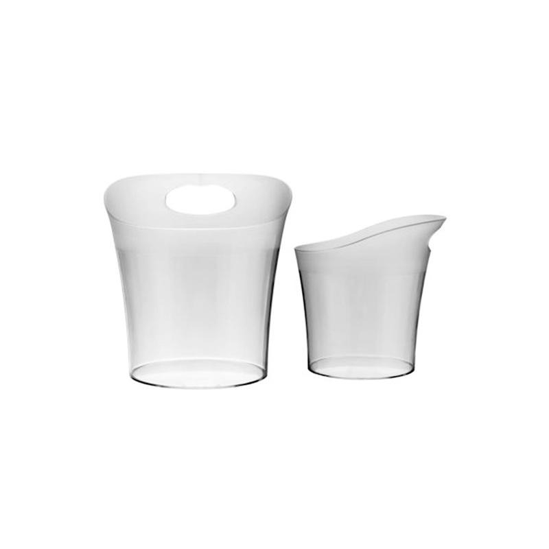 Balde para Gelo Transparente Elegance 4,5l