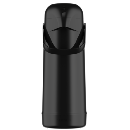 GARRAFA TÉRMICA PUMP PRETO 1L