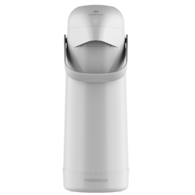 Garrafa Térmica Pump Branco 1l