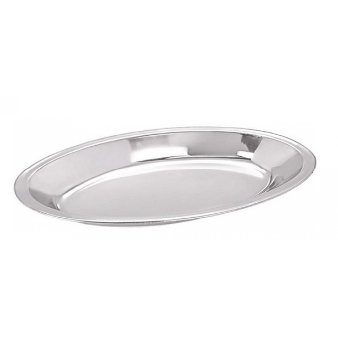 Travessa Oval Funda Inox 35x22cm
