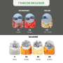 Processador de Alimentos Inox 7 Discos 0,5Cv