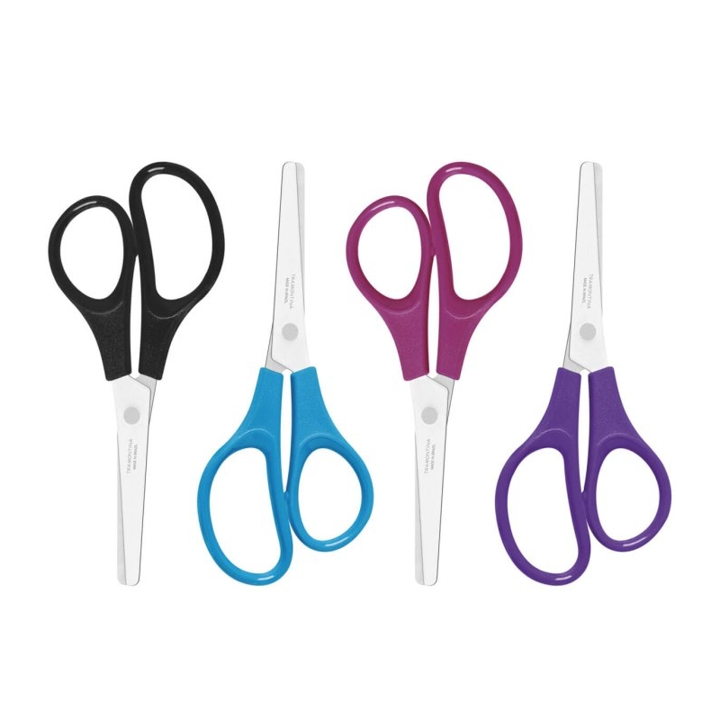 TESOURA ESCOLAR INOX SORTIDA