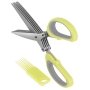 Tesoura para Ervas 6 Lâminas 21cm