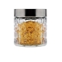 Pote de Vidro com Tampa Inox 500ml