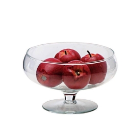 FRUTEIRA LISA C/ PÉ 22X13CM 1.850ML 