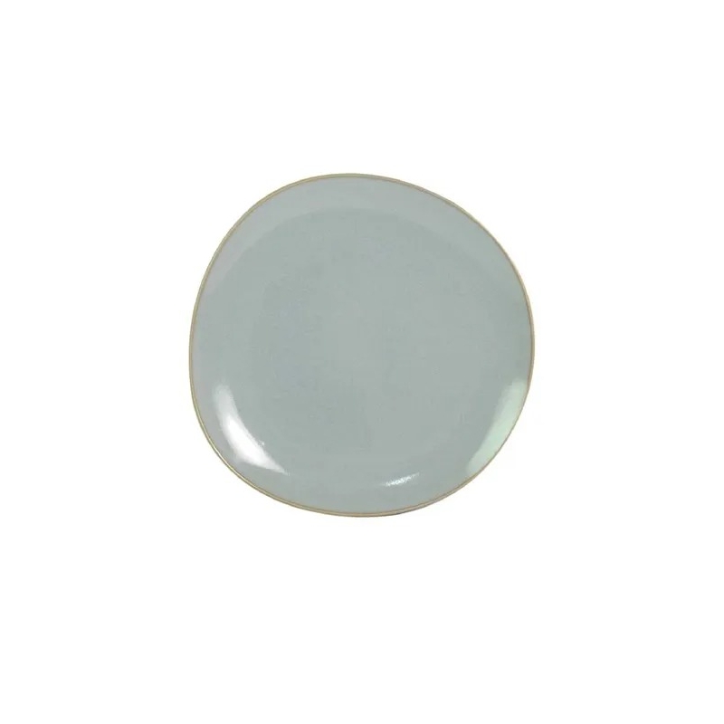 PRATO RASO 29CM KARMA STONEWARE GREY