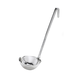 Concha Inteiriça Inox com Gancho 120ml 32cm