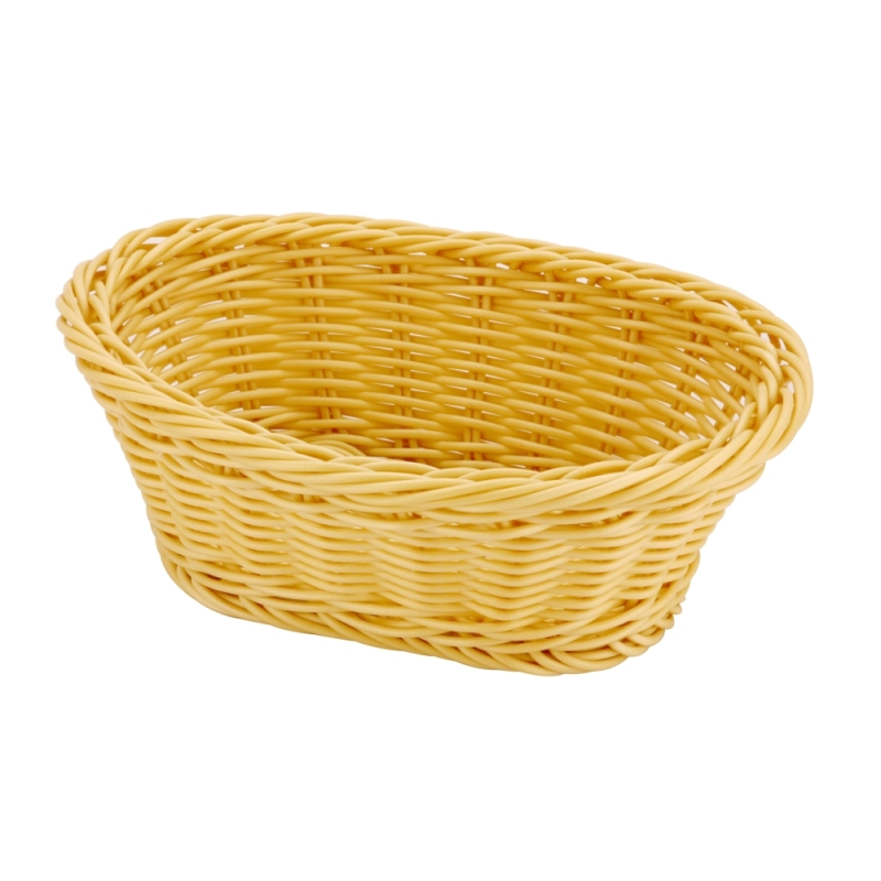 Cesta Polyrattan Oval 23x16,5cm