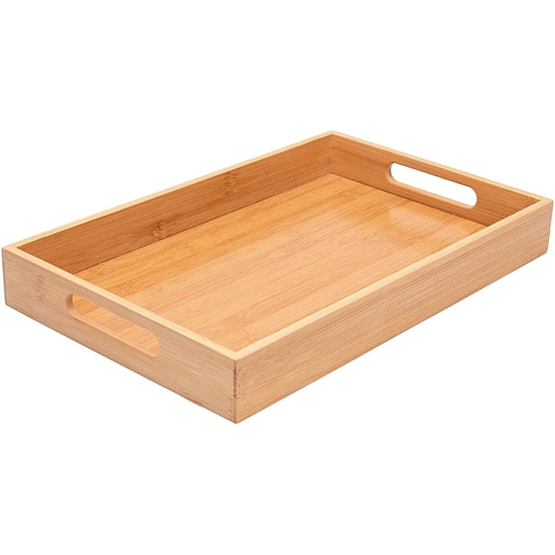 Bandeja Retangular Ecokitchen em Bambu 40x25cm