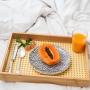 Bandeja Retangular Ecokitchen em Bambu 40x25cm