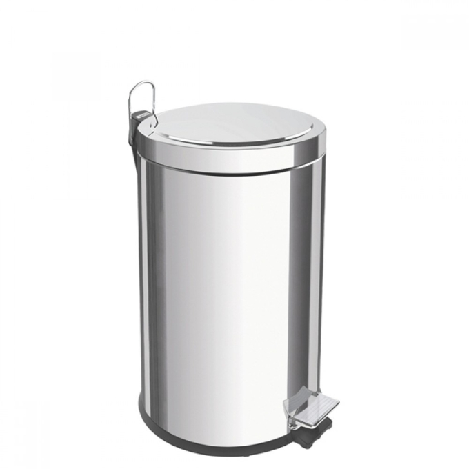 Lixeira Inox com Pedal 12L