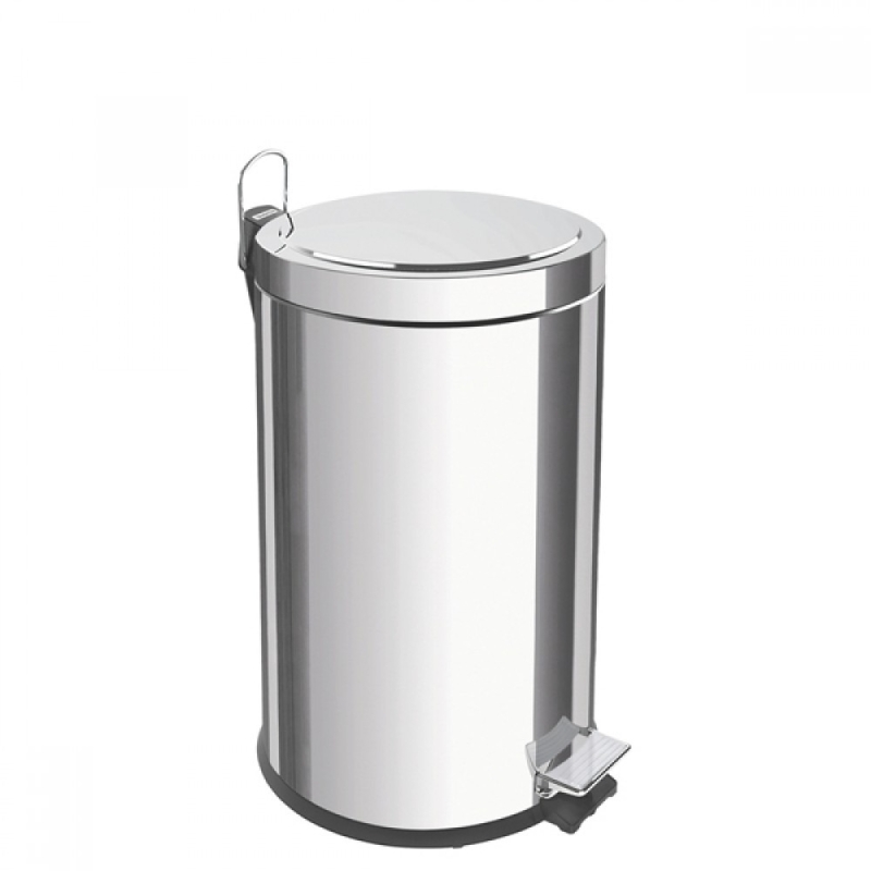 Lixeira Inox com Pedal 12L