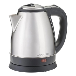 Chaleira Elétrica Agratto CE02 Prata em Aço Inox 220v