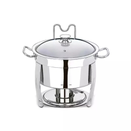 Rechaud Redondo Inox 5l - GP Inox