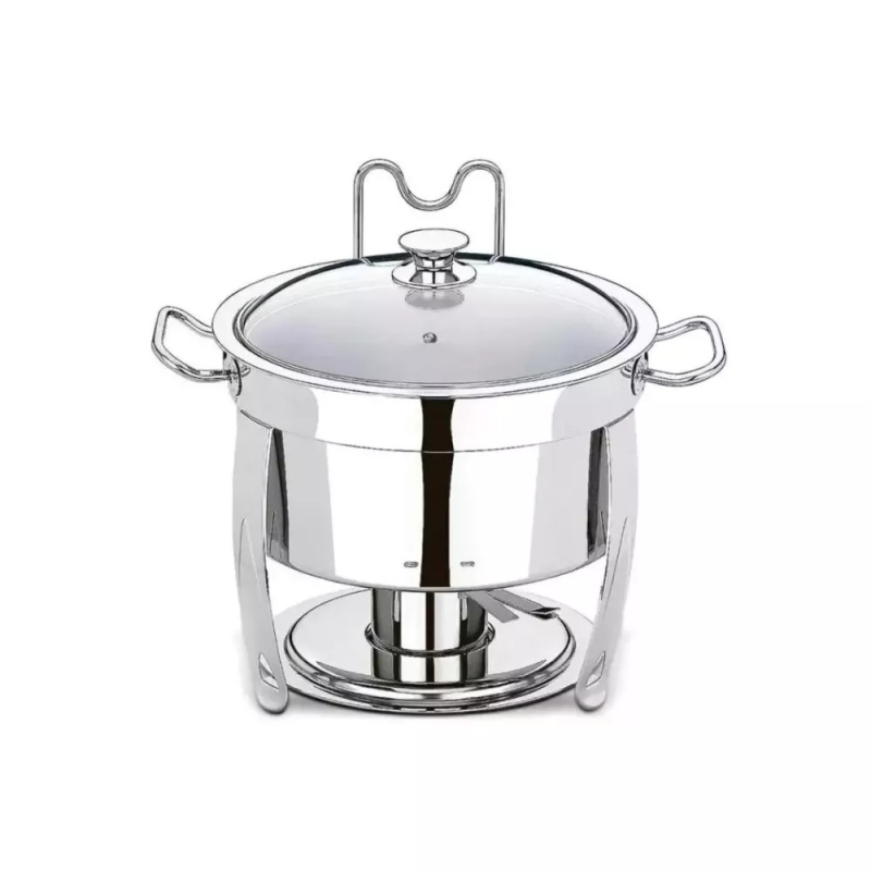 Rechaud Redondo Inox 5l - GP Inox