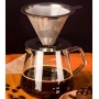 Coador Filtro de Café Aço Inox 12x10x6,3cm