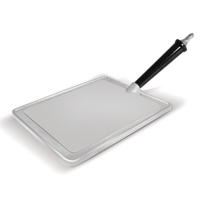 Chapa para Bife Fundida com Cabo 22x27cm