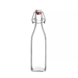 Garrafa Swing Vidro Tampa Hermética 500ml 