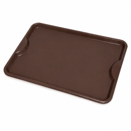 Bandejas Plástica Retangular Café 48x33x2,3cm