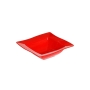 Saladeira Moove Quadrada Vermelha 800ml