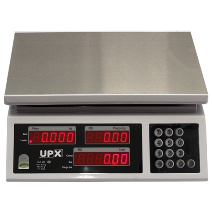 Balança Comercial Digital UPX Solution 15kg 30x23,5cm