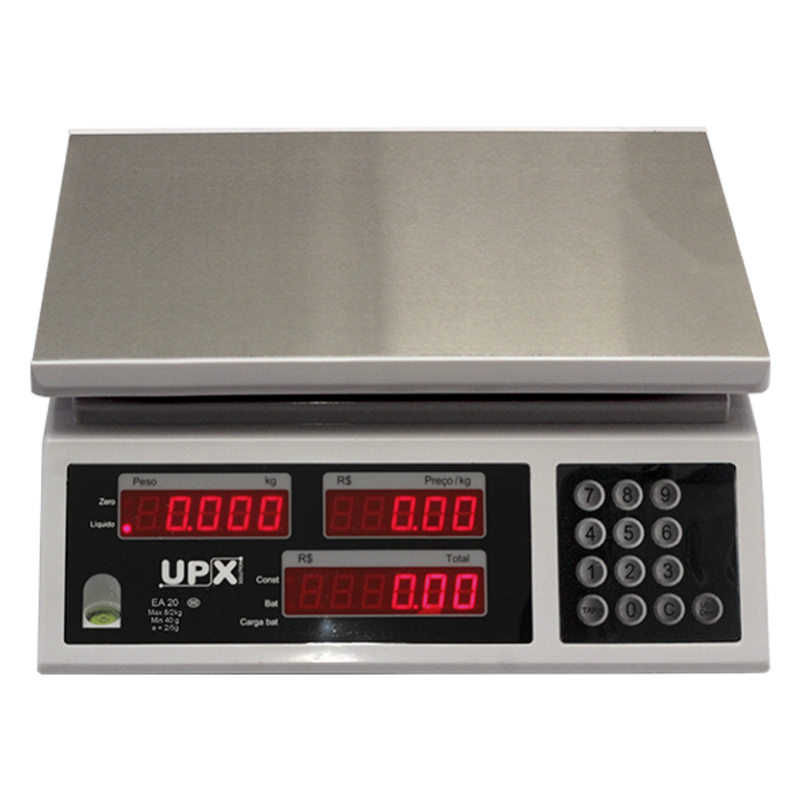 Balança Comercial Digital UPX Solution 15kg 30x23,5cm