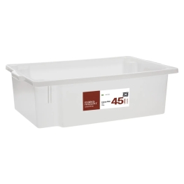 Caixa Plástica Empilhável Pro 45L