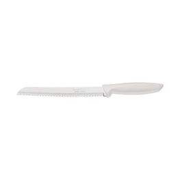 Faca para Pão Plenus Aço Inox Off White 8