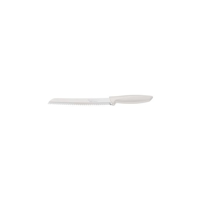 Faca para Pão Plenus Aço Inox Off White 8