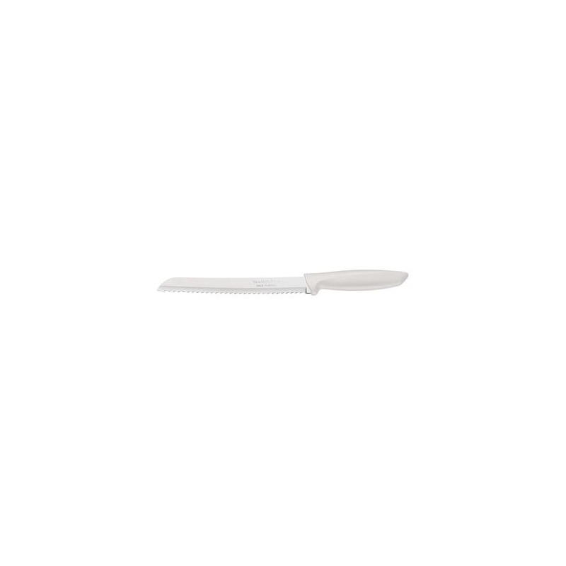 Faca para Pão Plenus Aço Inox Off White 8