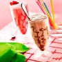 Taça de Milk Shake de Vidro Tropical 360ml
