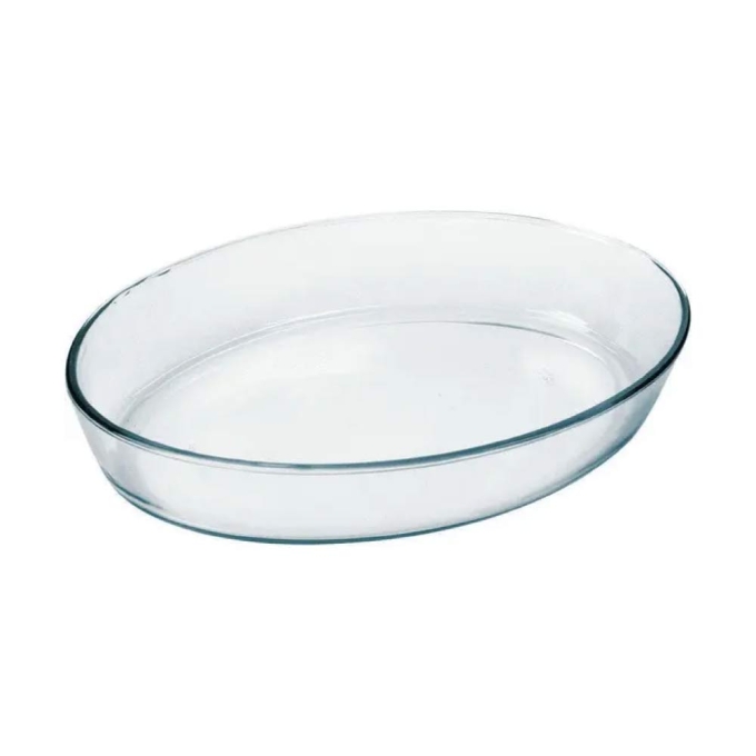 Assadeira de Vidro Oval Marinex 4l