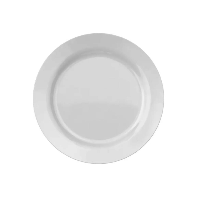 Prato Raso Opaline Menu Branco 27cm