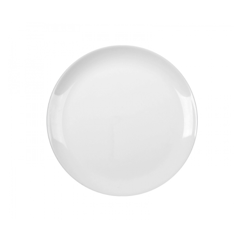 Prato Raso Opaline Blanc Branco 27cm
