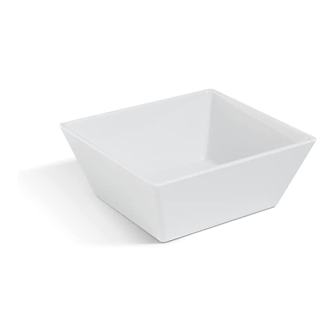 Travessa de Melamina Branca Gastronorm Deep 1/6 17,6cm