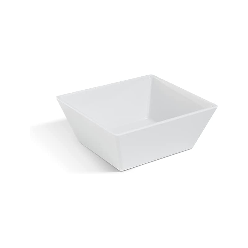 Travessa de Melamina Branca Gastronorm Deep 1/6 17,6cm
