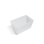 Travessa de Melamina Branca Gastronorm Deep 2/8 32,5cm
