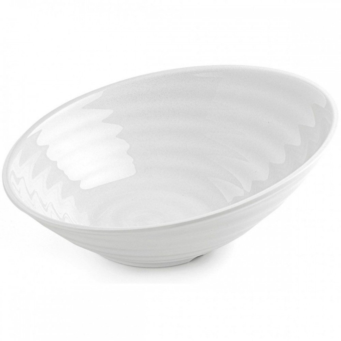 Saladeira Ocean Melamina Haus Branca 31cm