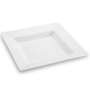 Travessa Quadrada de Melamina Branca 41,3cm