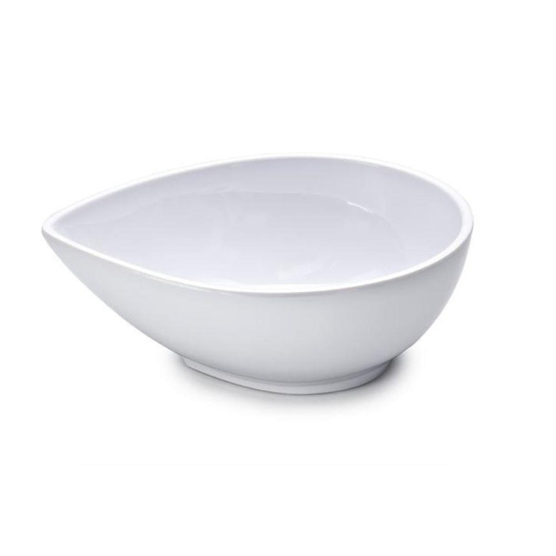 Bowl de Melamina Gota Branco 20cm 800ml