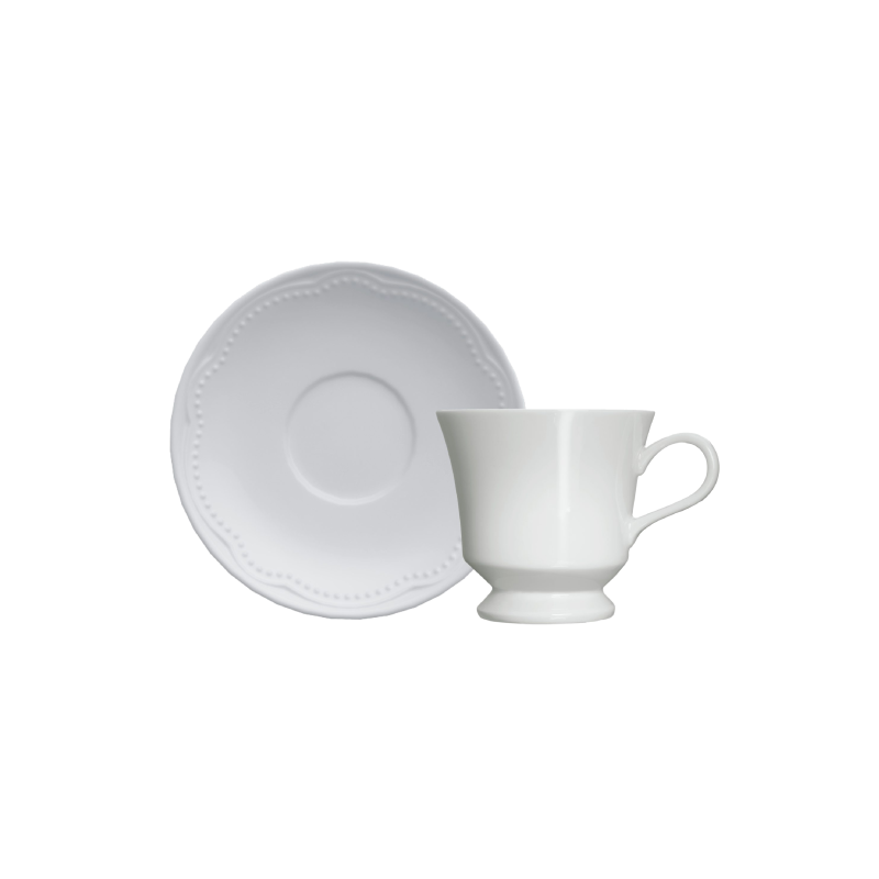 Xícara para Chá com Pires Cottage 190ml