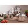 Caçarola Funda Inox Fundo Triplo Ø20cm 3,6l