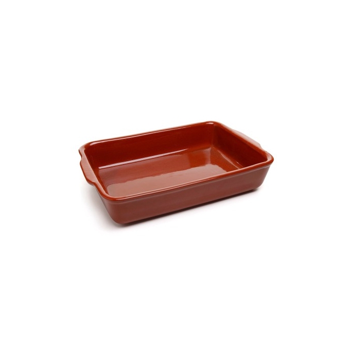 Assadeira de Barro Retangular N4 1,04l