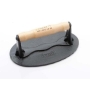 Prensador Oval Alça Madeira 18,5x11,5cm