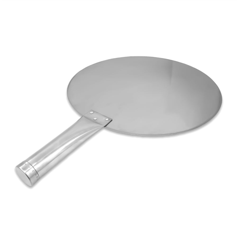 Pá para Pizza Cabo Curto Inox Ø40cm
