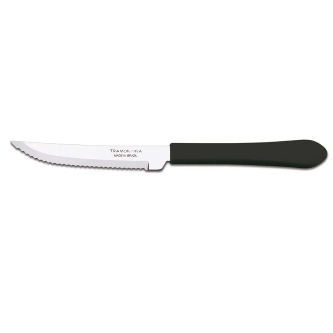 Faca para Churrasco Inox Leme Preto