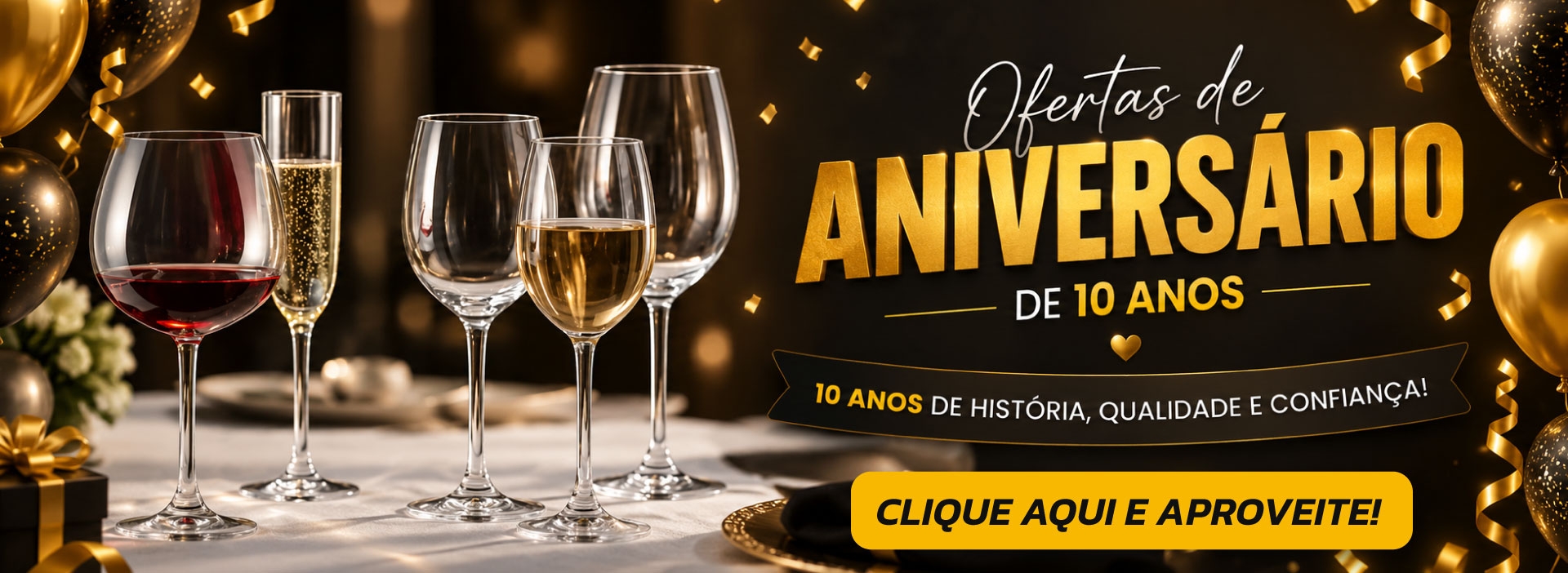 Ofertas de Aniversário